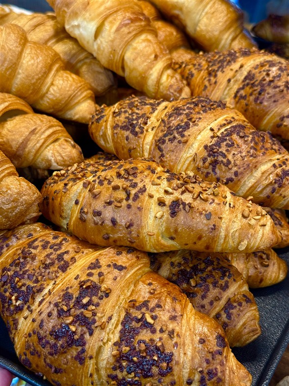 Chokolade croissanter